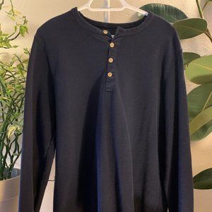 Goodfellow & Co. Men's L Henley Long Sleeve
